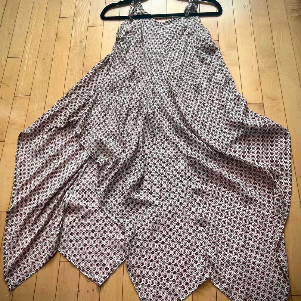 Summer Handkerchief Hem Tunic Top